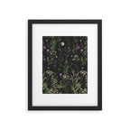 Full Moon Forest - Nighttime Botanical Garden Framed Art Print Gallery Image 5