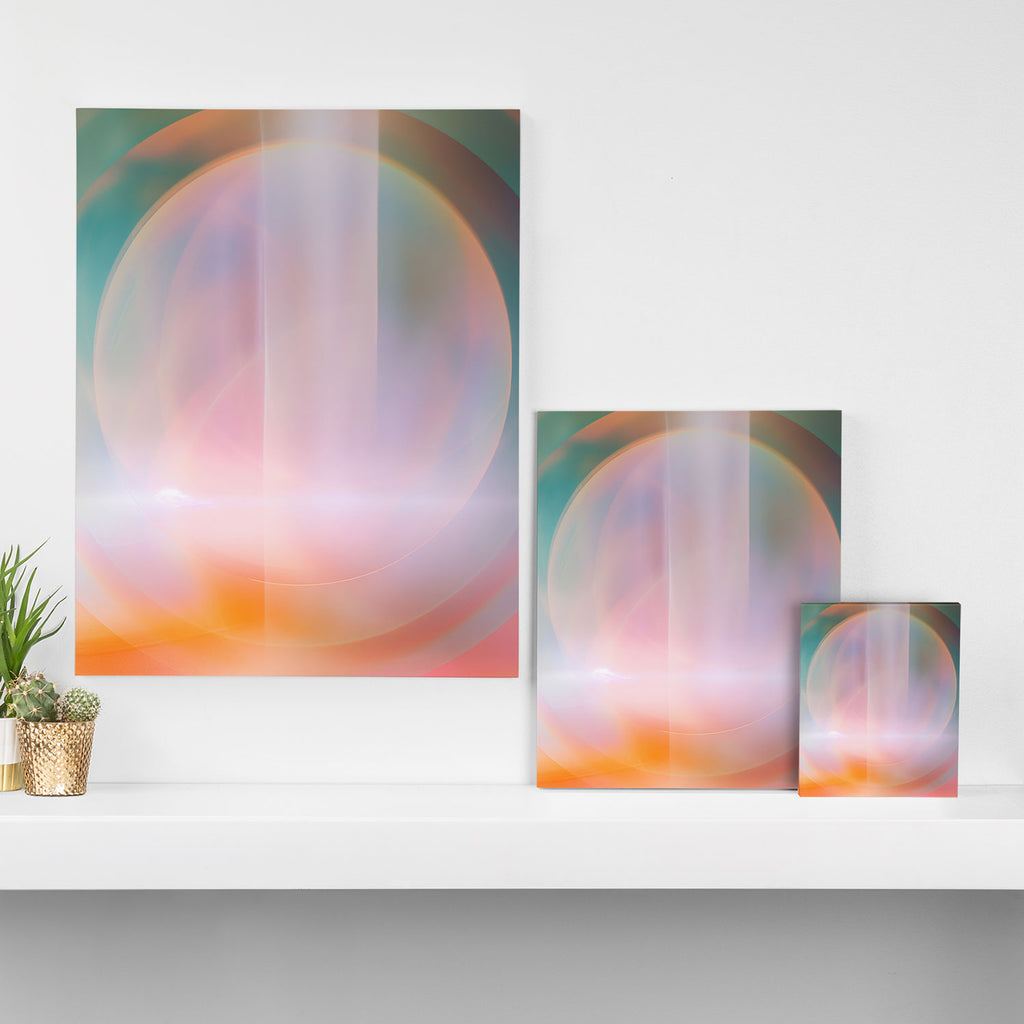 Tinted Futurism - Cosmic Spiritual Lights Canvas Print Gallery Image 3