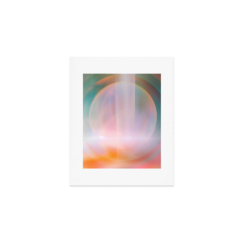 Tinted Futurism - Cosmic Spiritual Lights Art Print Gallery Image 1