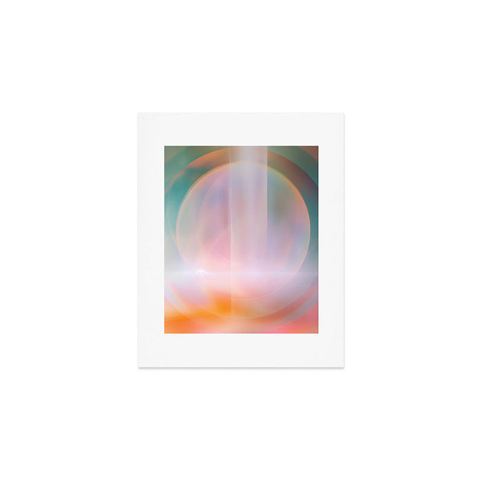 Tinted Futurism - Cosmic Spiritual Lights Art Print Gallery Image 1