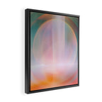 Tinted Futurism - Cosmic Spiritual Lights Framed Canvas Print Gallery Image 2