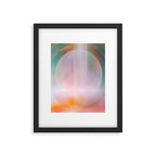 Tinted Futurism - Cosmic Spiritual Lights Framed Art Print Gallery Image 4