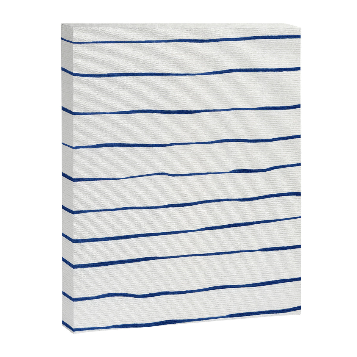 Blue Stripes Canvas Print Gallery Image 6