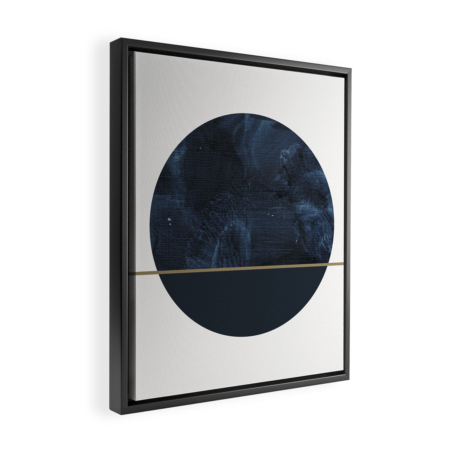 Circle 53 Framed Canvas Print Gallery Image 2