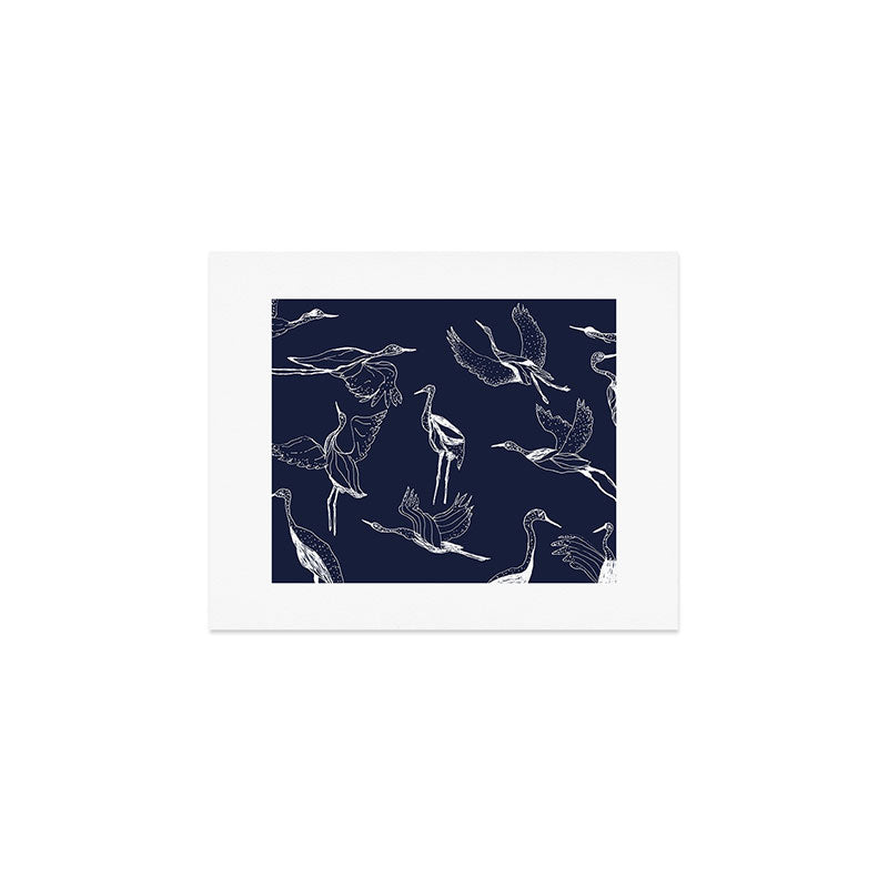 Cranes Art Print Gallery Image 1