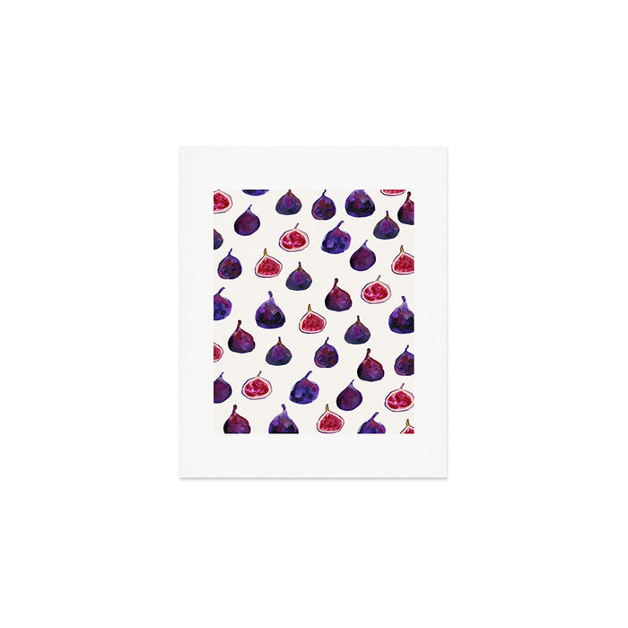 Figs Pattern Art Print Gallery Image 1