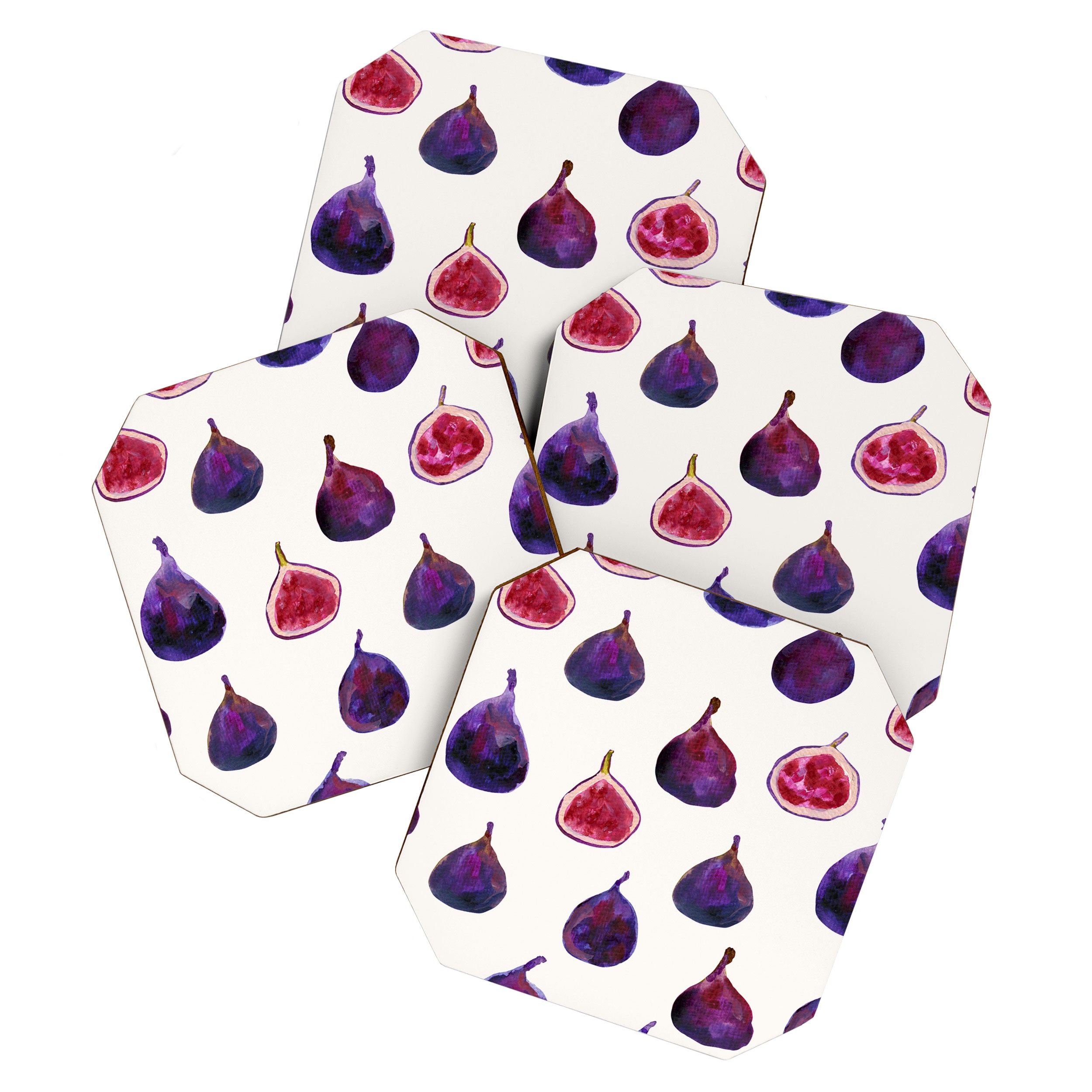 Figs Pattern Coaster Gallery Image 1