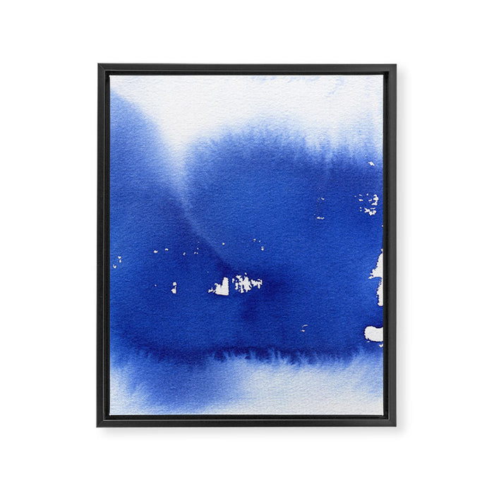 In Blue Horizon 27 Framed Canvas Print Gallery Image 1