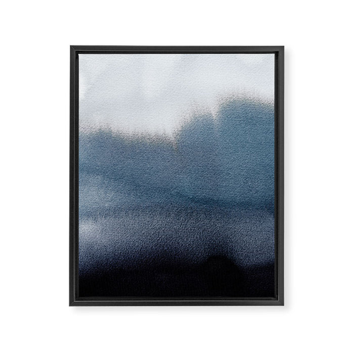 In Blue Framed Canvas Print Gallery Image 1