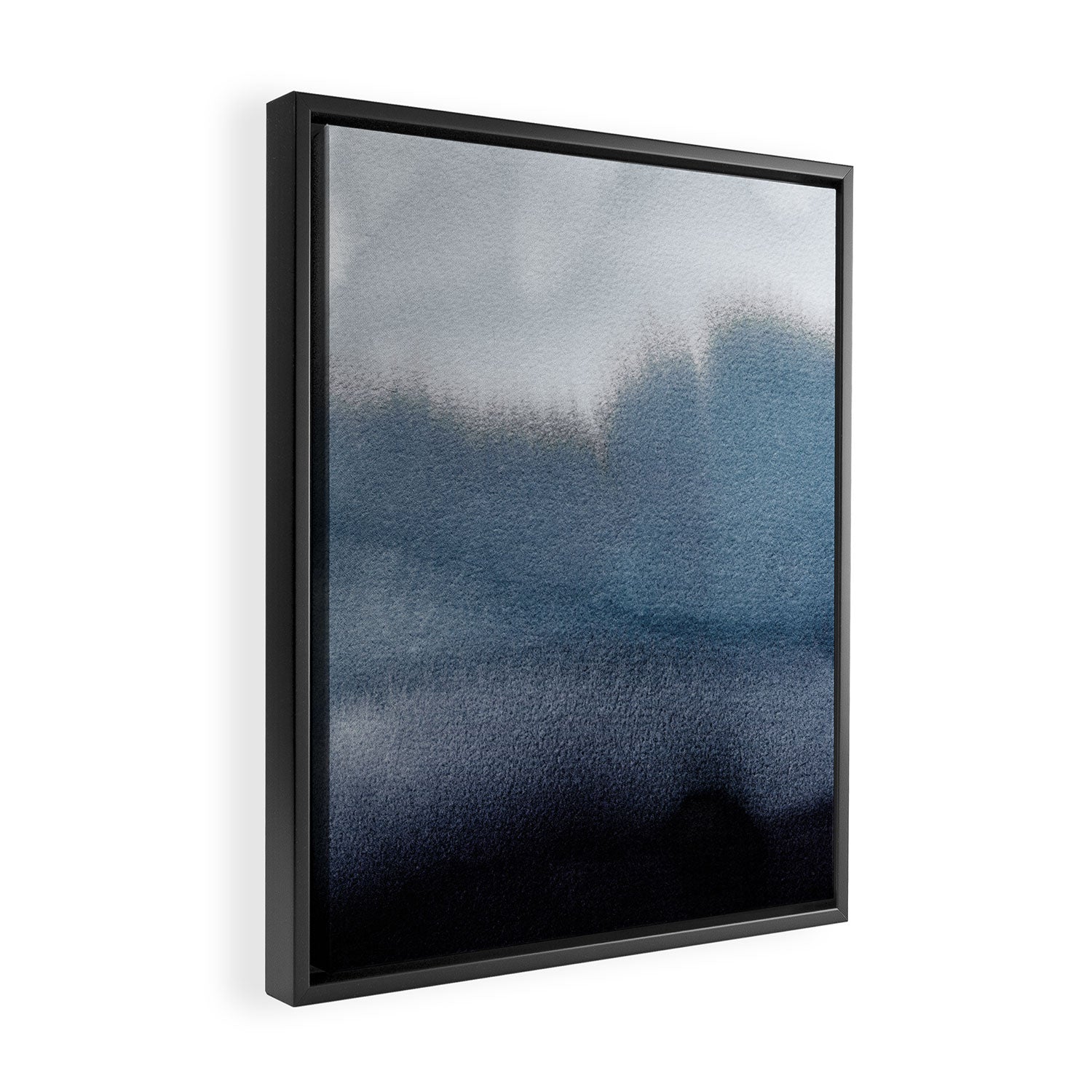 In Blue Framed Canvas Print Gallery Image 2