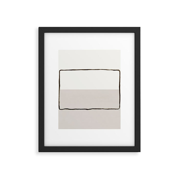 Minimal Space 03 Framed Art Print Gallery Image 1