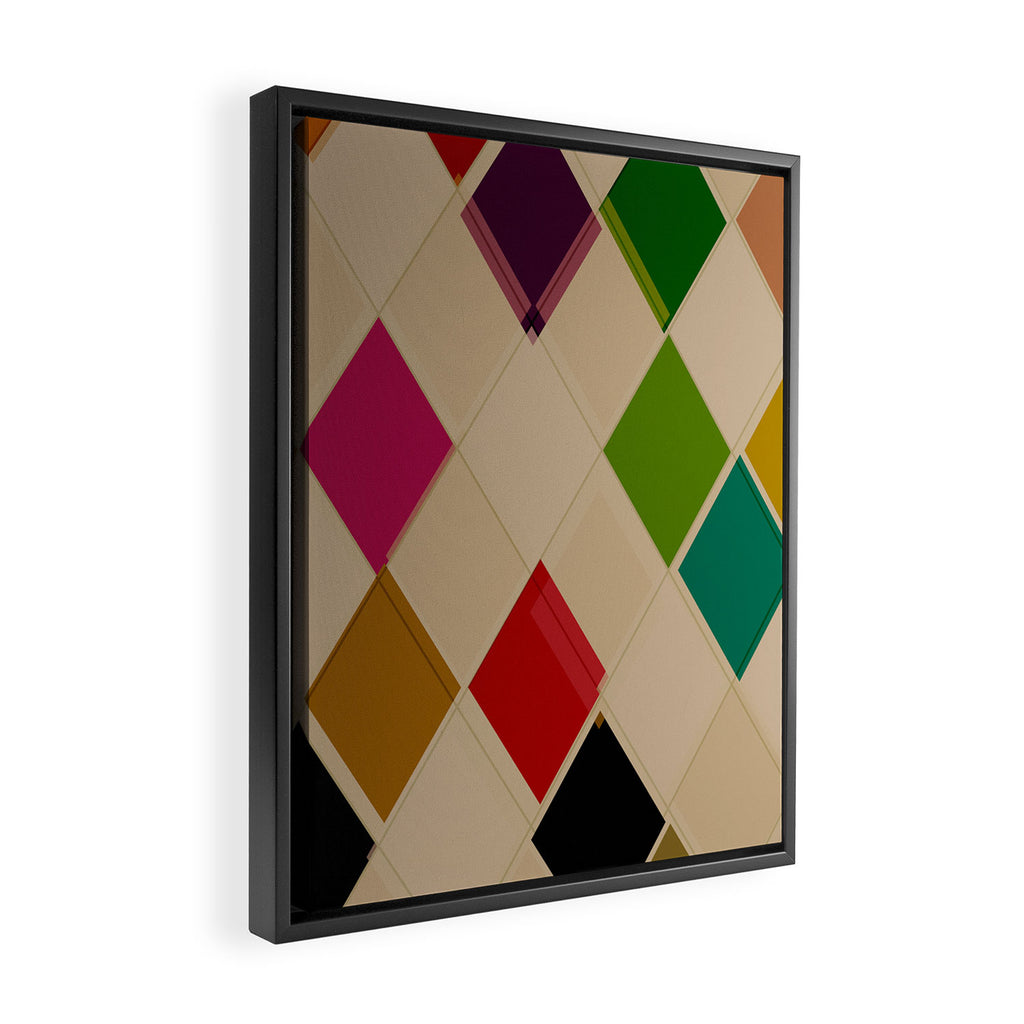 Pattern Play 2 Framed Canvas Print Gallery Image 2