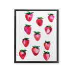 Strawberries Framed Canvas Print Gallery Image 6