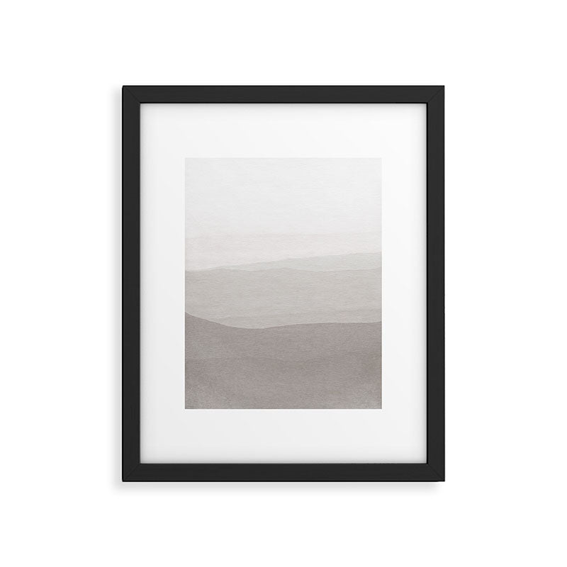 Subtle Layers Framed Art Print Gallery Image 5