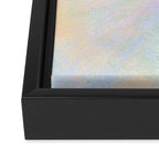 Sunset, Abstract Expression (5) Framed Canvas Print Gallery Image 3