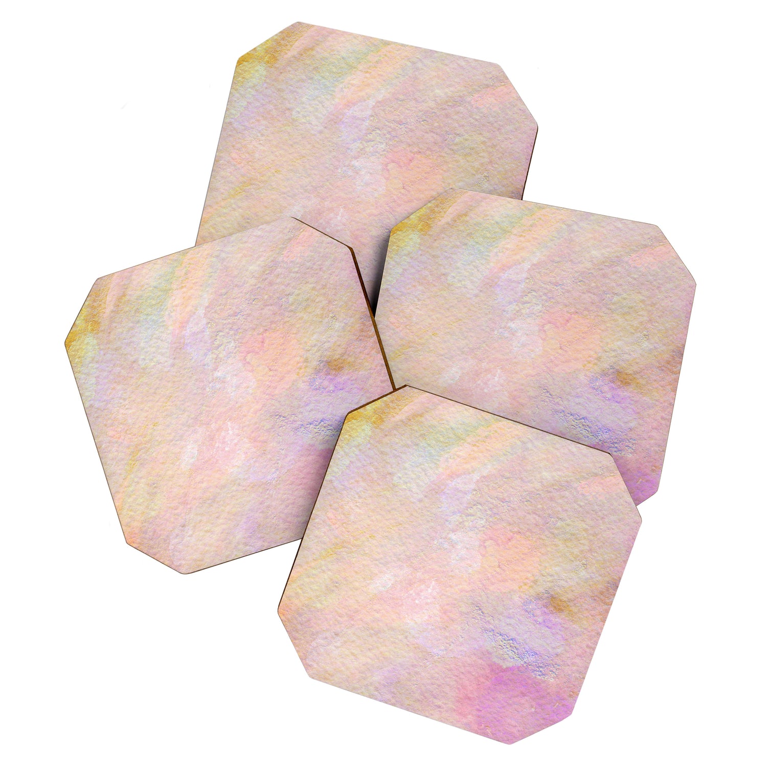 Sunset, Abstract Expression (6) Coaster Gallery Image 1
