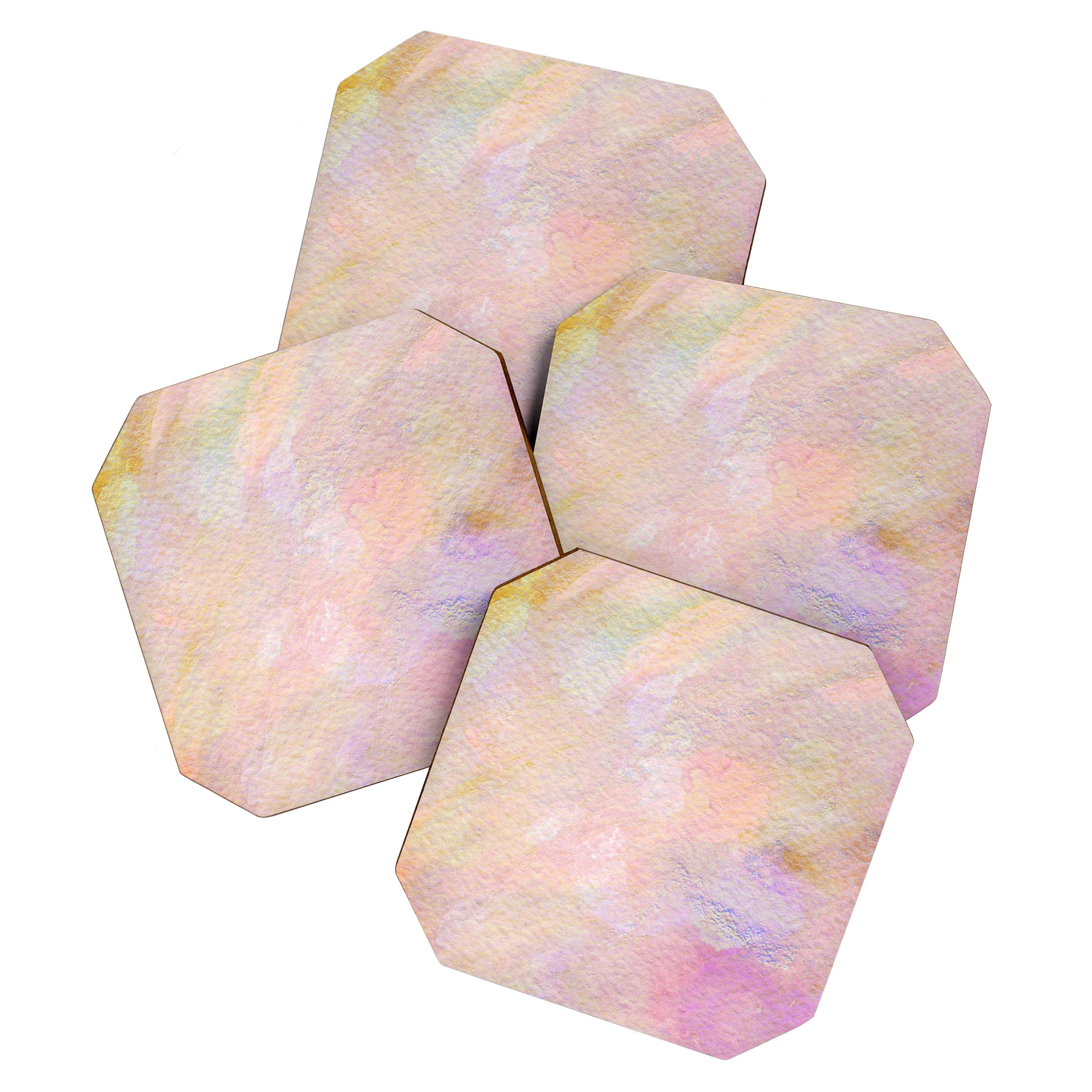 Sunset, Abstract Expression (6) Coaster Gallery Image 1