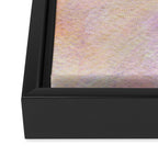Sunset, Abstract Expression (6) Framed Canvas Print Gallery Image 3