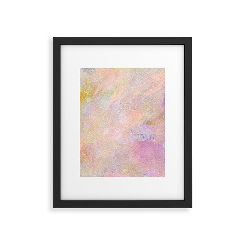 Sunset, Abstract Expression (6) Framed Art Print Gallery Image 5