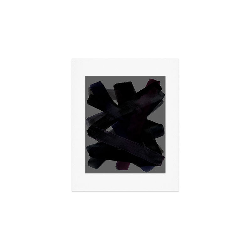 SUPERWATERCOLOR DARK 02 Art Print Gallery Image 1