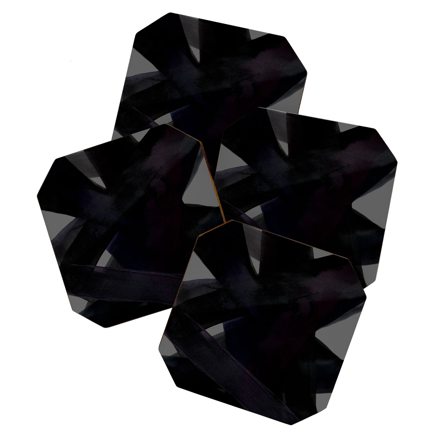 SUPERWATERCOLOR DARK 02 Coaster Gallery Image 1