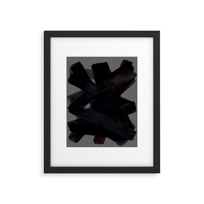 SUPERWATERCOLOR DARK 02 Framed Art Print Gallery Image 5