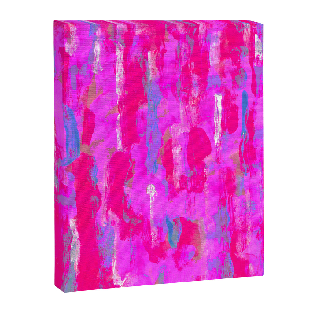 Vibrant Pink Canvas Print Gallery Image 6