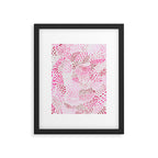 Watercolor Pink Rhythm II Framed Art Print Gallery Image 5