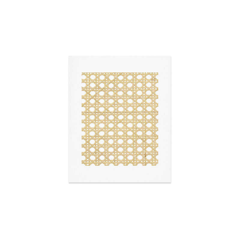 Cane Webbing Art Print Gallery Image 1