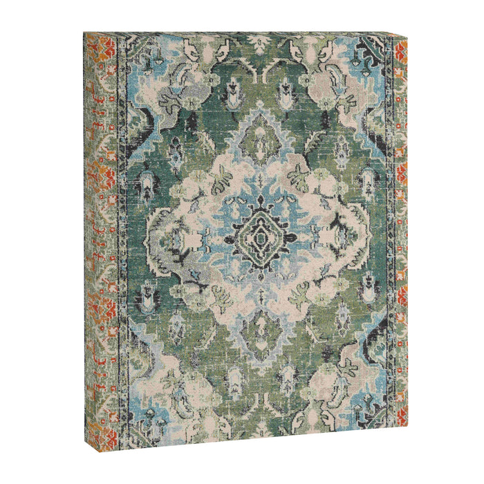 Green Persian rug Canvas Print Gallery Image 1