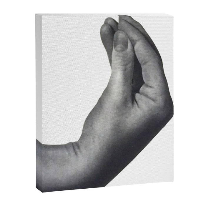 Italian Hand Canvas Print Gallery Image 1