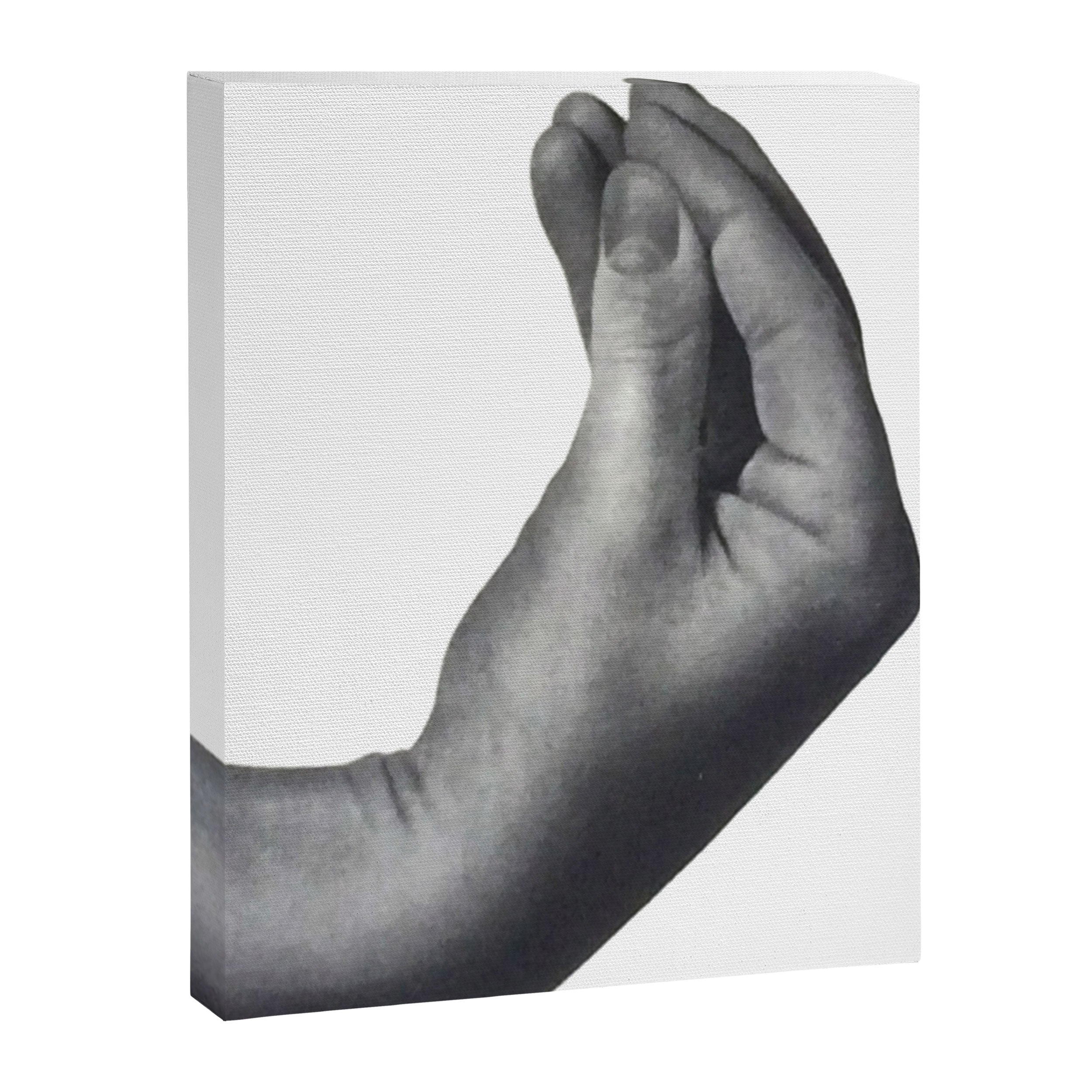 Italian Hand Canvas Print Gallery Image 3