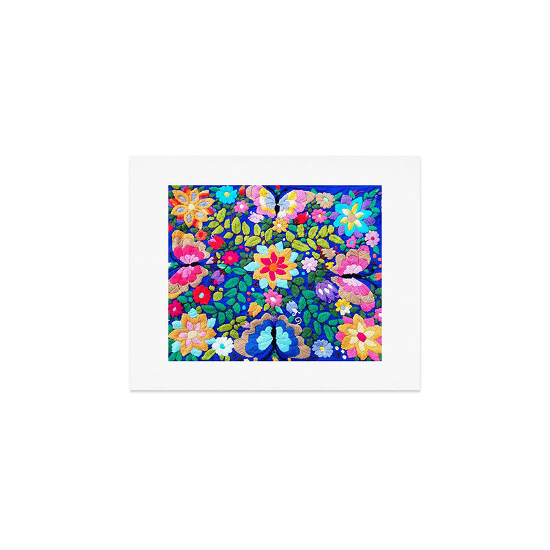 mexican embroidery Art Print Gallery Image 1