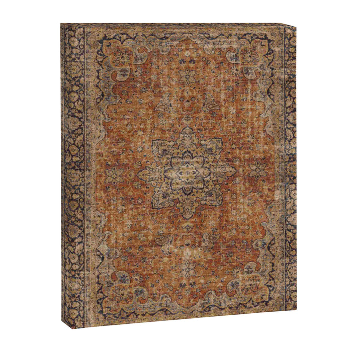 mustard antique rug Canvas Print Gallery Image 1