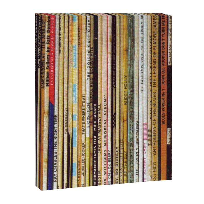 old vinyl records Canvas Print Gallery Image 1