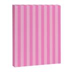 pink stripes Canvas Print Gallery Image 8