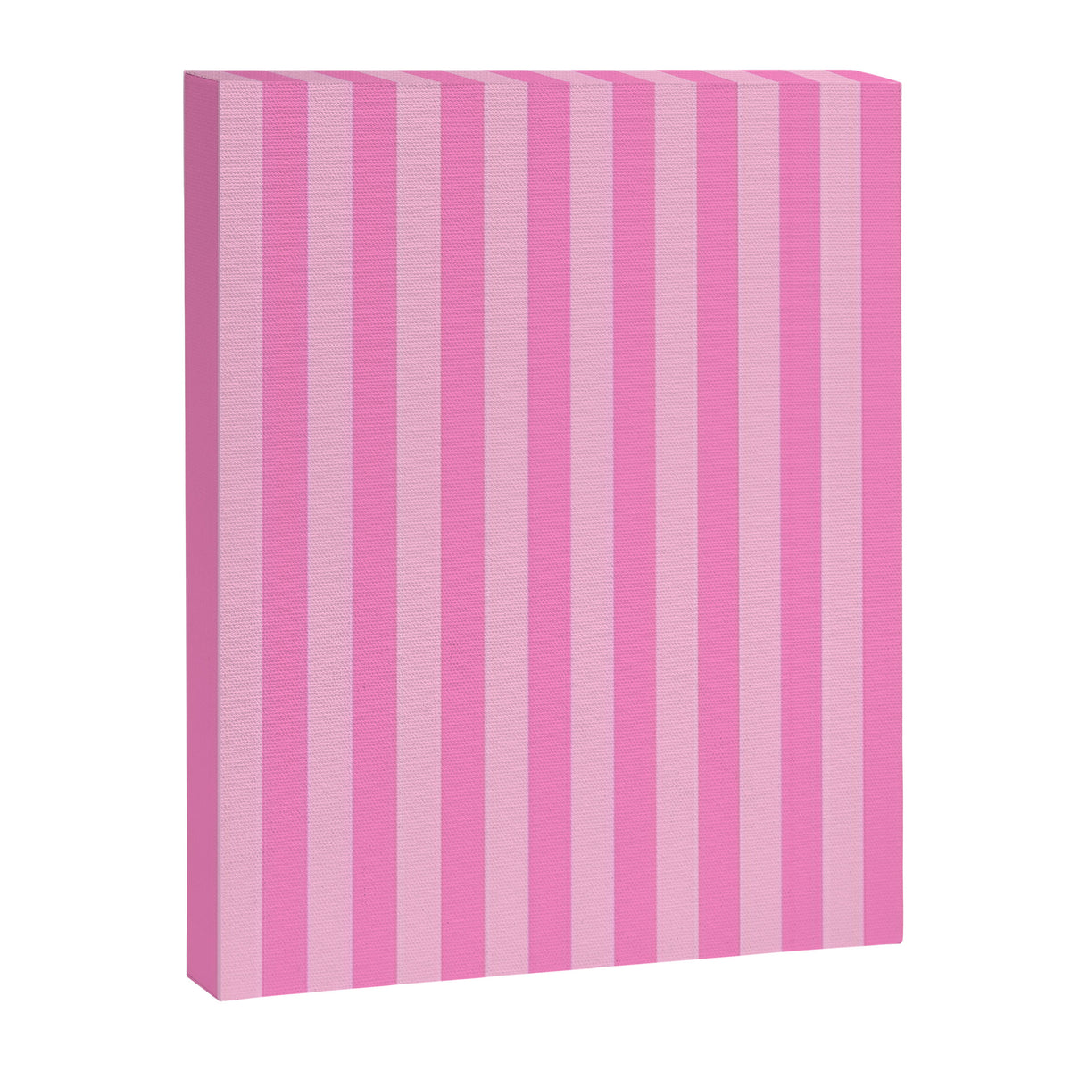 pink stripes Canvas Print Gallery Image 8