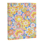 1970s Candy Floral Pattern Canvas Print Gallery Image 8