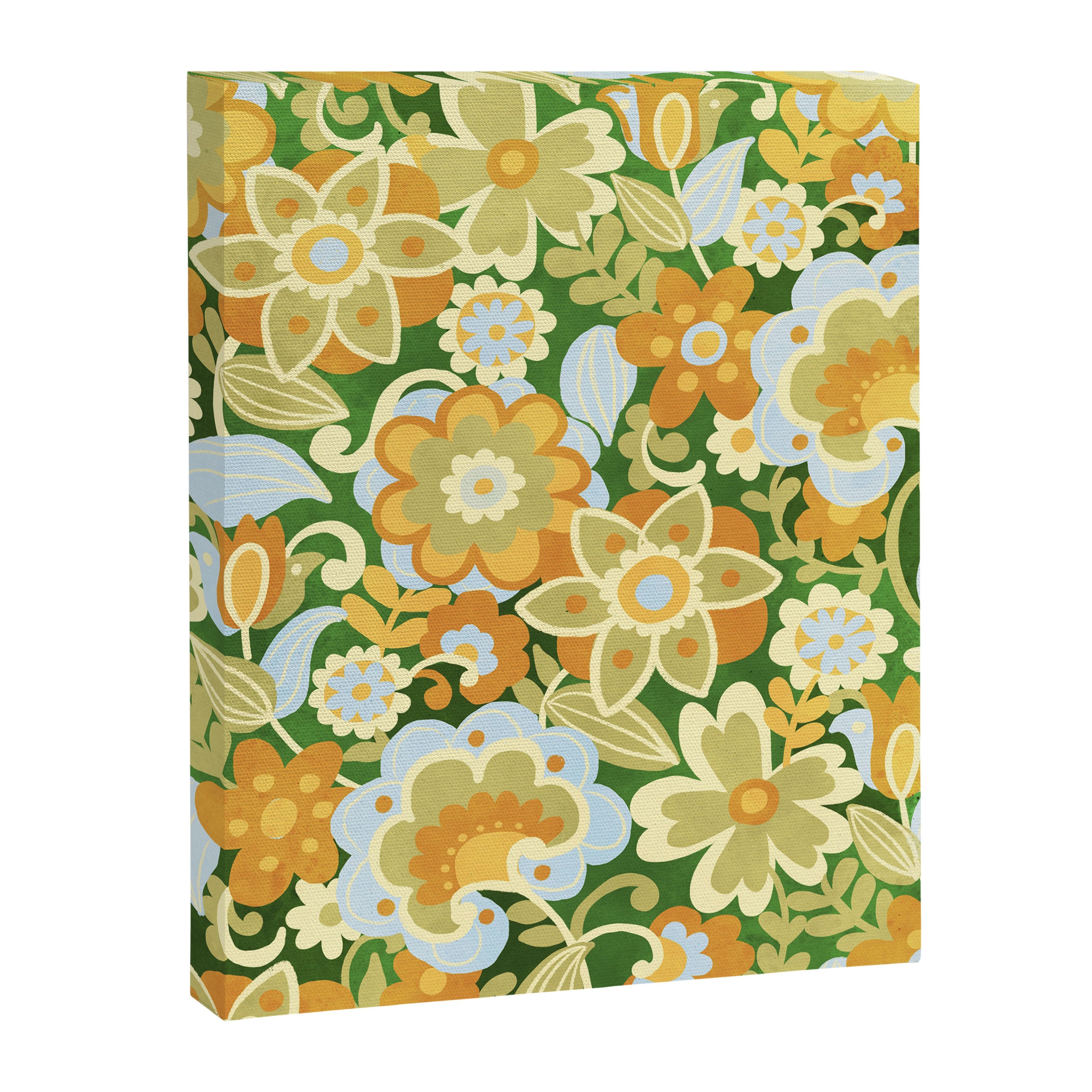 1970s in Green Canvas Print Gallery Image 8