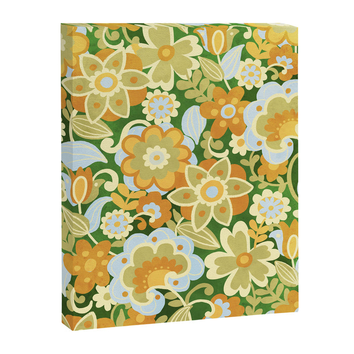 1970s in Green Canvas Print Gallery Image 1