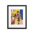 70s babe Framed Art Print Gallery Image 6