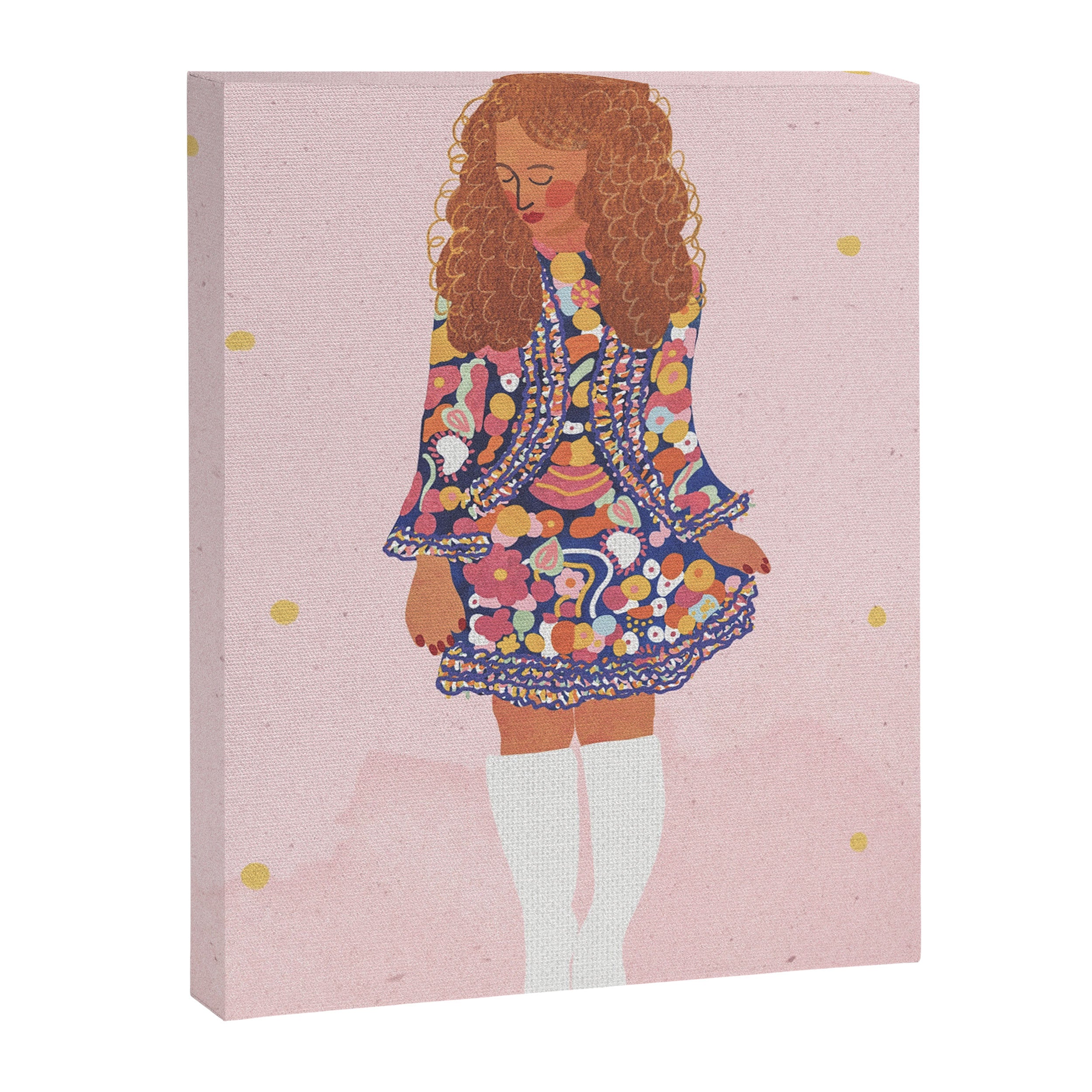 70s Girl Canvas Print Gallery Image 6