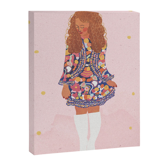 70s Girl Canvas Print Gallery Image 1