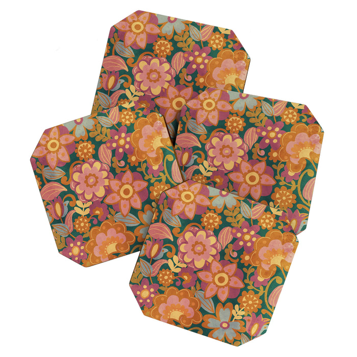 70s pattern Coaster Gallery Image 1
