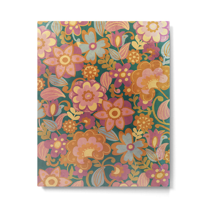 70s pattern Metal Print Gallery Image 1