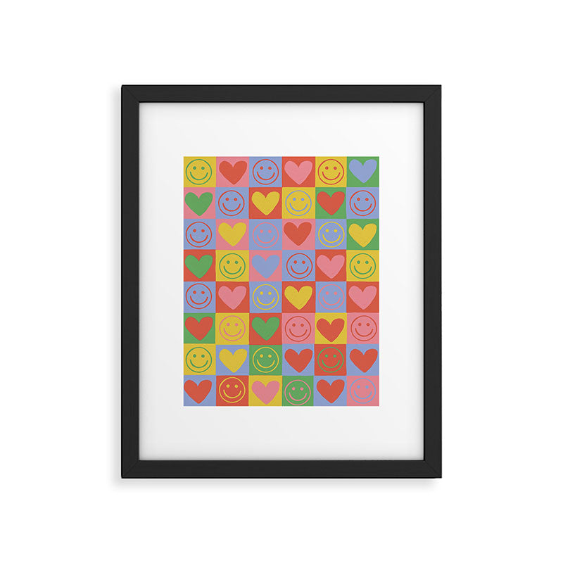 90s smiles Framed Art Print Gallery Image 6