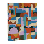 Abstract mosaic Canvas Print Gallery Image 8