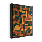 Abstract mosaic Framed Canvas Print Gallery Image 2