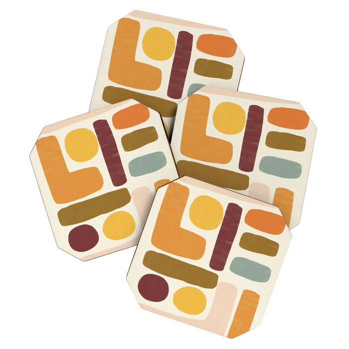 Abstract No.12 Coaster Gallery Image 1