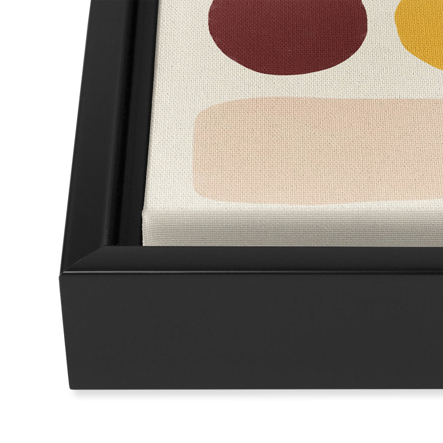 Abstract No.12 Framed Canvas Print Gallery Image 3